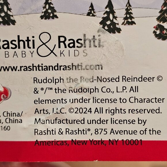 Rudolph The Red Nosed Reindeer Plush 10 in Light Up Musical New with Tags - Picture 10 of 10